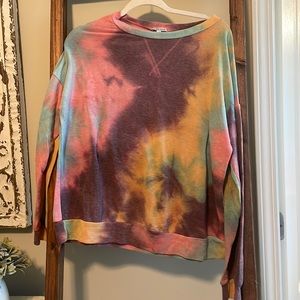 Large White Birch Crew Neck